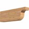 Ekena Millwork Del Monte Smooth Rafter Tail, Western Red Cedar, 5 1/2"W x 12"H x 36"L RFT06X12X36DEL00SWR - alternate 1